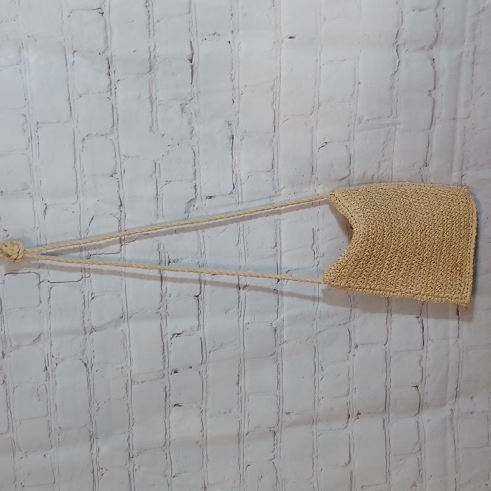 HandMade Wicker‎ Body Bag Purse - Picture 4 of 9